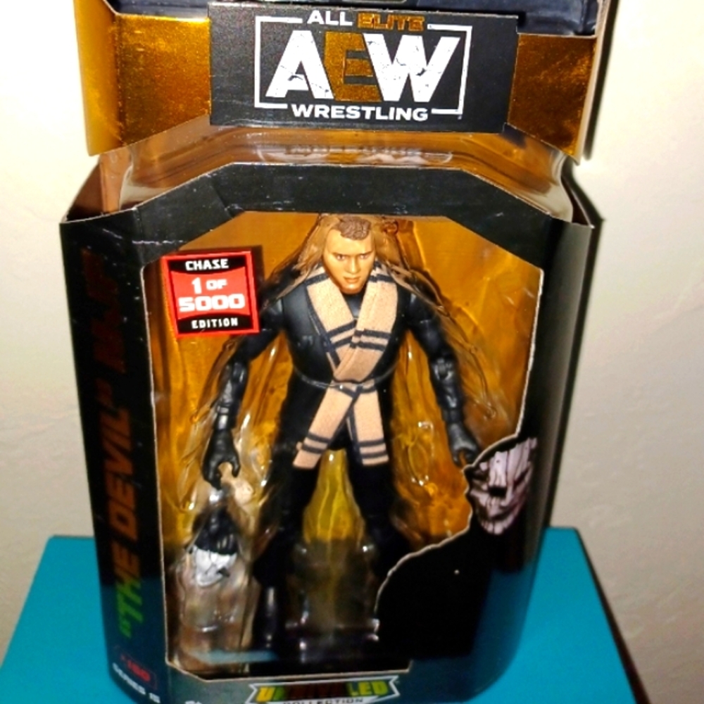 MJF The Devil Chase AEW Unrivaled Collection 15 #150 Figure Chase 1 of 5000
